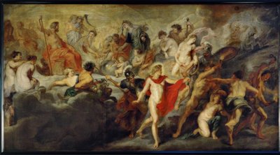 Il consiglio degli dei da Peter Paul Rubens